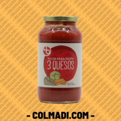 Salsa Para Pasta 3 Quesos 24oz - Bravo